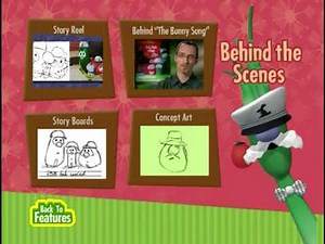 VeggieTales: Rack Shack and Benny DVD Menu Walkthrough