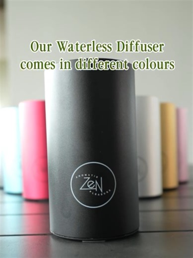 Our waterless diffuser is now available in a range of colors 🌸✨ Enhance your space with soothing fragrance and style grab yours today while stocks last! ❤️ #zenaromatic #fragrance #sgtiktok #singapore #fyp