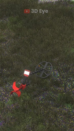 3D Eye | How Metal Detectors Work | 3D Animation #trend #3danimation #how | Instagram