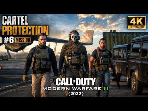 Cartel Protection #6 Mission | Call of Duty: Modern Warfare II (2022) Gameplay | PC 4K UHD