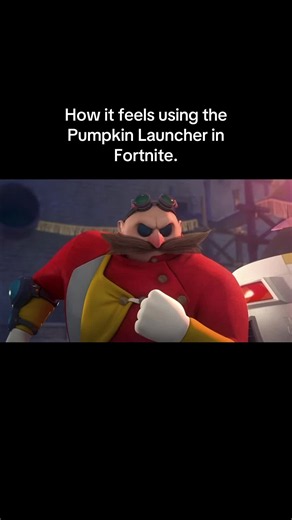 How It Feels Using the Pumpkin Launcher in Fortnite: Sonic Boom Edition
