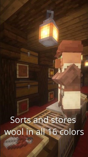 Automatic Wool Farm #minecraft #minecraftbuilding #tutorial #minecrafttutorial #mc