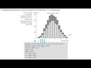 w13 ch 7.1~7.2 Sampling Distributions and the Central Limit Theorem