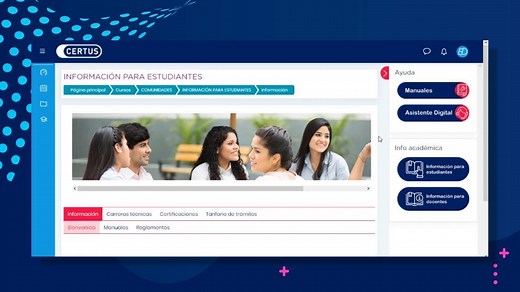 ¡Listos para una nueva forma de aprender! 🙌 Continúa tu historia de éxito en nuestra nueva plataforma exclusiva para ti, mira el siguiente tutorial de nuestro #CampusDigital. 👇🏻 | CERTUS