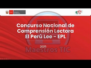 Concurso Nacional “El Perú Lee” 2025