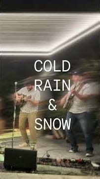 Cold Rain & Snow by @FrankCoPenn Subscribe and Share! ✌🏻