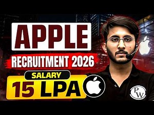 Apple Hiring 2026 for Freshers | Eligibility, Salary, Interview Process & Registration