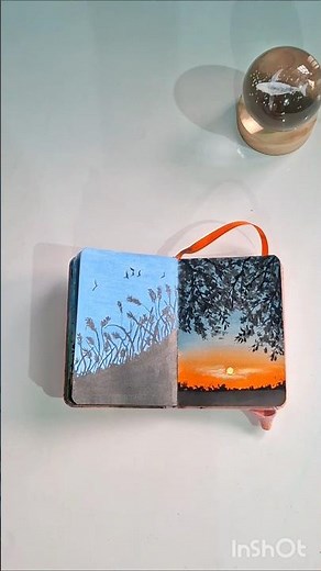 How is itt 🥶🥵 @Artistrysaloni01 #trending #painting #shorts #ytshort #acrylicscenery #viralvideo