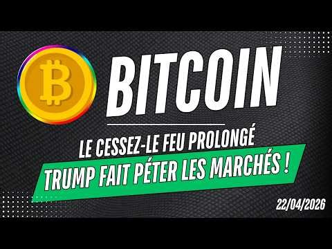 BITCOIN TRUMP BOOSTS MARKETS with prolonged ceasefire 🔥 CRYPTO & NEWS Analysis ✅