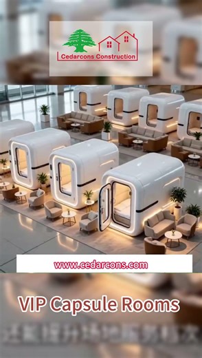 Luxury Meets Privacy | Cedarcons VIP Capsule Rooms