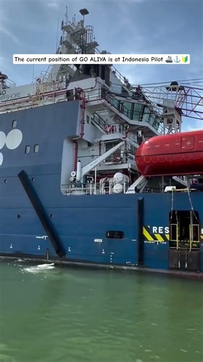 The Current Position Of Go Aliya Is At Indonesia Reported 3 Days Ago By Ais.The V Is En Route#pilot