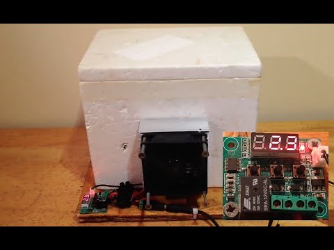 Temperature-controlled Peltier Mini Fridge (Thermoelectric)