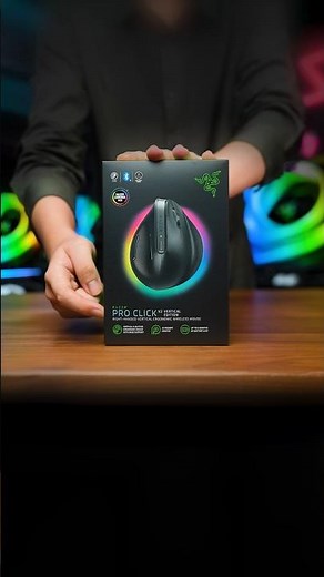 Razer vertical ergonomic wireless mouseRazer Pro Click V2