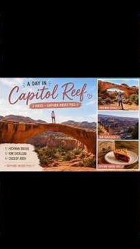 Capitol Reef National Park: 3 Epic Hikes + Famous Gifford House Pies!