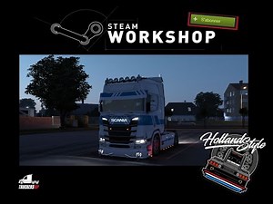 ETS 2 - Full Save Edit - Scania R - Workshop Steam