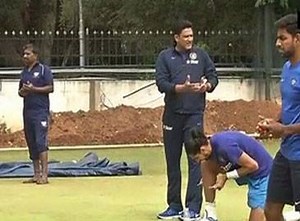 430K views · 177 shares | Anil Kumble sweats it out with players during practice session | The Times of India | Facebook