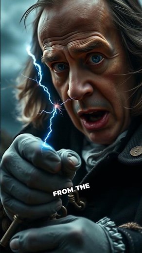 Ben Franklin's Daring Kite Experiment: How He Proved Lightning Is Electricity ⚡️ #science #history