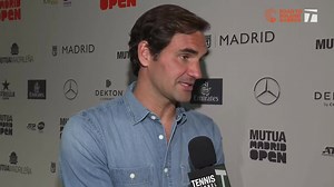 "I hope I can play well and give him some troubles..." -Roger Federer The last time Roger lost on clay, it was to Thiem. Tomorrow, Roger plays Thiem. 👀 | Tennis Channel