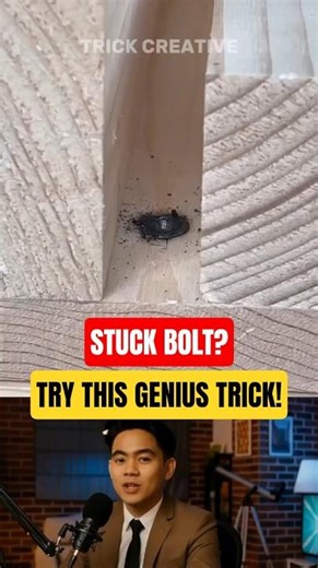 This Trick Removes Rusted Bolts in Seconds! #lifehacks #creative #diy #shorts