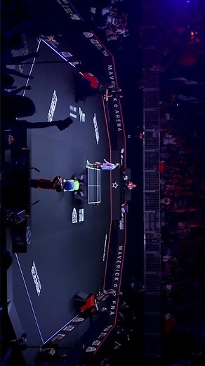 The Maverick⭐️Arena witnessed a moment to remember!🥹 #USSmash #TableTennis
