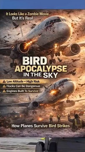 🧟🛩️🐦When the Sky Turns Dangerous. The Hidden Bird Apocalypse #FloraFauna