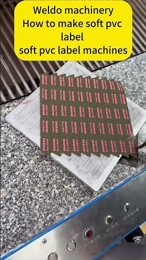 From Liquid to Label: Make Soft PVC Tags with Ease! (PVC Label Machine Guide)