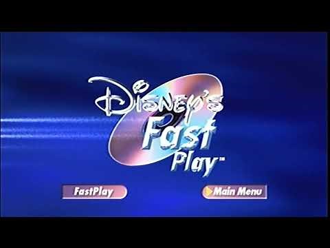 Disney's Fast Play Menu