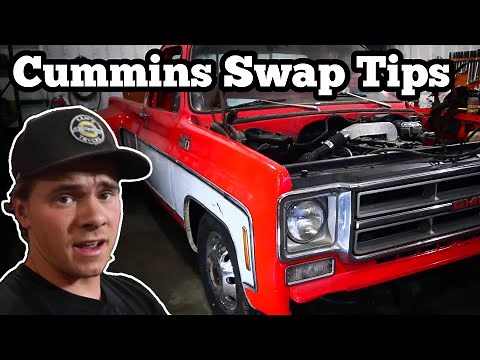 Cummins Swap TIPS and TRICKS / 1975 C30 Squarebody