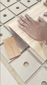 clamp a work piece flush to the bench dog #woodworking #tips