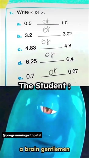Q: Write or … The Student: 😭 | Relatable Meme #Shorts