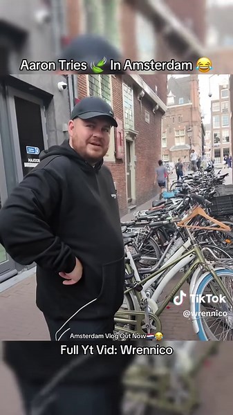 Aaron's Hilarious Amsterdam Experience in Vlog