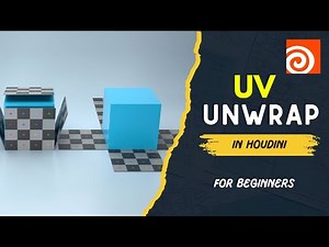 Houdini Unwrapping Techniques in HINDI | For All Beginners