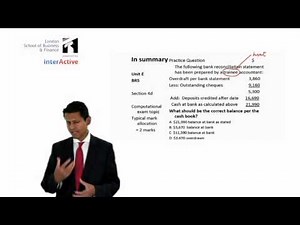 LSBF ACCA F3: Introduction to Bank Reconciliations