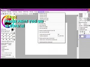 Pasar Paint Tool Sai a Español con Texturas y más Herramientas