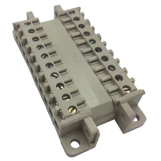 Weidmuller Terminal Block Connector 10A 300VAC 20-14AWG STV 2/10 1613820000