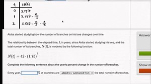 Interpreting change in exponential models