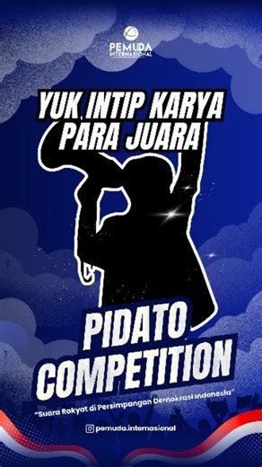Pemuda Internasional on Instagram: "🔥 𝗬𝘂𝗸 𝗶𝗻𝘁𝗶𝗽 𝗸𝗮𝗿𝘆𝗮 𝗽𝗮𝗿𝗮 𝗝𝘂𝗮𝗿𝗮 𝗣𝗶𝗱𝗮𝘁𝗼 𝗖𝗼𝗺𝗽𝗲𝘁𝗶𝘁𝗶𝗼𝗻 𝗣𝗲𝗺𝘂𝗱𝗮 𝗜𝗻𝘁𝗲