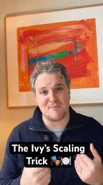 The Ivy’s Scaling Trick 🎭🍽️
