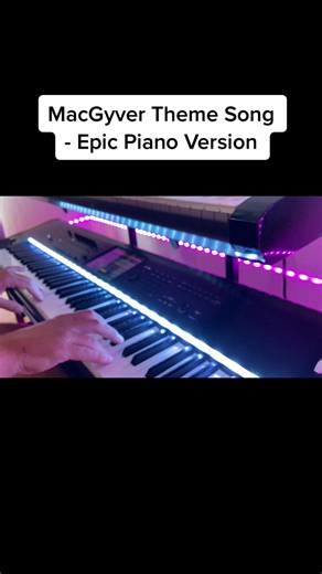 Epic Piano Version of MacGyver Theme Song