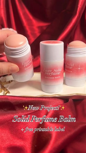 New Project FREE Printable: Sugared Satin Solid Perfume ✨🌹 Get the recipe: https://bberry.studio/SugaredSatinPerfume This recipe couldn’t be easier to make! Just melt the base, add fragrance, pour, and you’re done. Plus our free downloadable label adds an extra special touch ❤️ | Bramble Berry