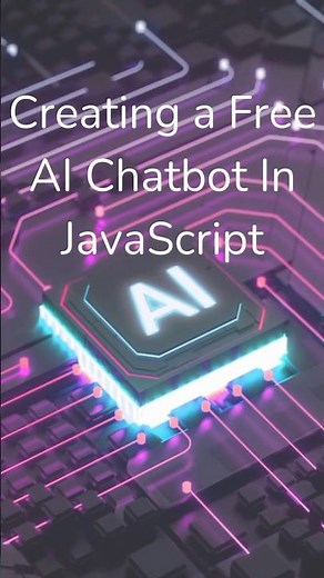 Build an AI Chatbot in Javascript: Easy and Free! #javascript #ai #chatbot