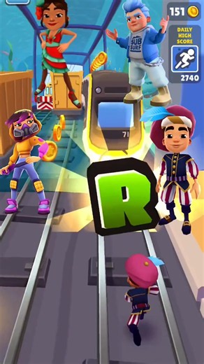 Subway surfers game play subway subway 😊#subwaysurfers #subwaysurfs #highscore #viral