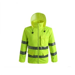 [Hot Item] Customized Road Safety Product Traffic Safety Vest Waterproof Winter Safety Reflective Jacket