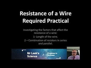 09 Resistance of a wire Required Practical AQA GCSE Physics