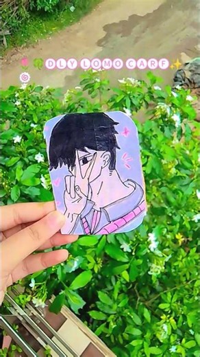 🌀DIY lomo card tutorial ✨🍥🍀🌷🍓#lomocard #tutorial #trendingshorts #viralcrafts 🍉🫶🏻