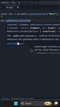 Event Listeners - Make your app interactive