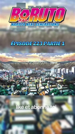 Épisode 223 de Boruto : Examen Chunin en Action