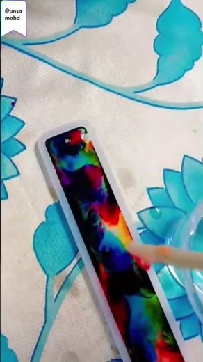 Satisfying Resin Color Mix 🌈💖 DIY Epoxy Art #resinart #resin #resincrafts