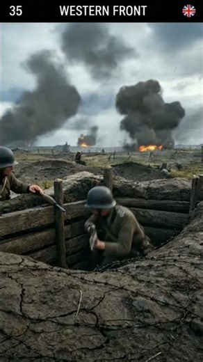 ww1 on the western front #DreamScreenAI#ww1#history#AI