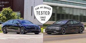 Mercedes-Benz EQS580 and AMG EQS Beat EPA Ratings in Our 75-MPH Range Test